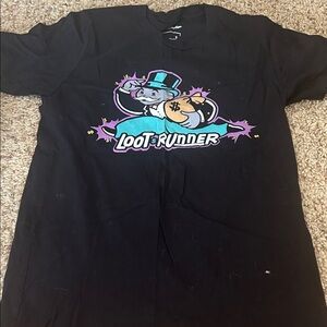 Loot Runner Black Kids T-Shirt